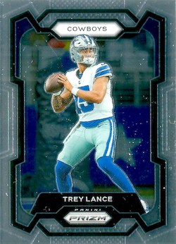 2023 Panini Prizm Football #274 Trey Lance