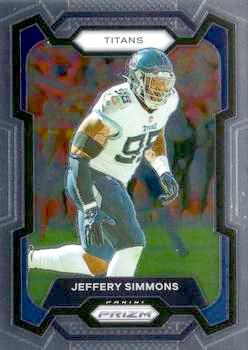 2023 Panini Prizm Football #286 Jeffery Simmons