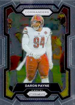 2023 Panini Prizm Football #295 Daron Payne