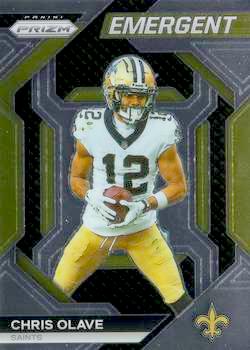 2023 Panini Prizm Football #H6 Emergent Chris Olave