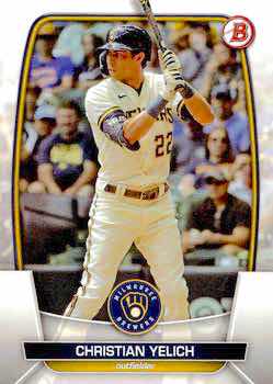 2023 Bowman Baseball #023 Christian Yelich