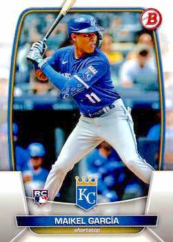 2023 Bowman Baseball #044 Maikel Garcia