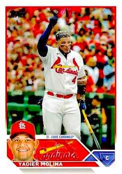 2023 Topps Baseball Series 1 #004 Yadier Molina