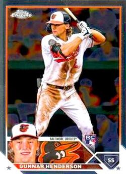 2023 Topps Chrome Baseball #002 Gunnar Henderson