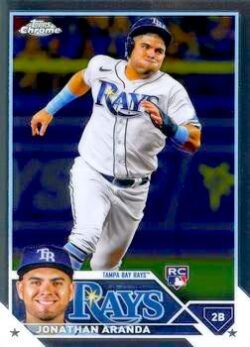 2023 Topps Chrome Baseball #018 Jonathan Aranda