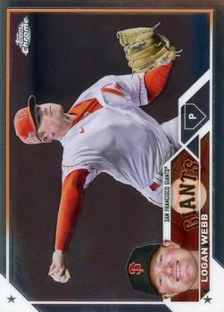 2023 Topps Chrome Baseball #032 Logan Webb