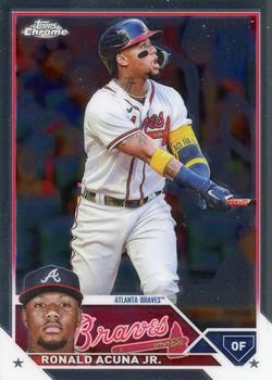 2023 Topps Chrome Baseball #039 Ronald Acuña Jr