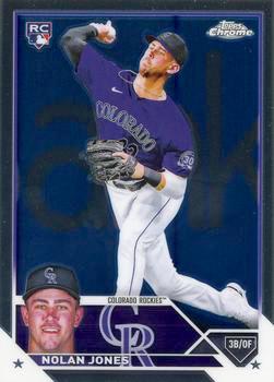 2023 Topps Chrome Baseball #043 Nolan Jones