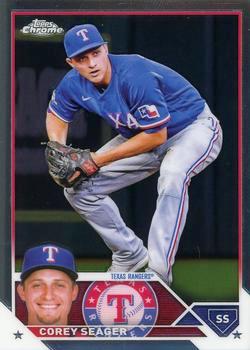 2023 Topps Chrome Baseball #045 Corey Seager