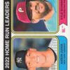 2023 Topps Heritage Baseball #202 Aaron Judge-Kyle Schwarber