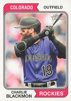 2023 Topps Heritage Baseball #357 Charlie Blackmon