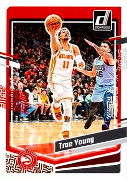 2023-24 Panini Donruss Basketball #015 Trae Young