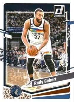 2023-24 Panini Donruss Basketball #016 Rudy Gobert