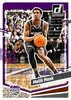 2023-24 Panini Donruss Basketball #020 Malik Monk