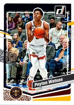 2023-24 Panini Donruss Basketball #026 Peyton Watson