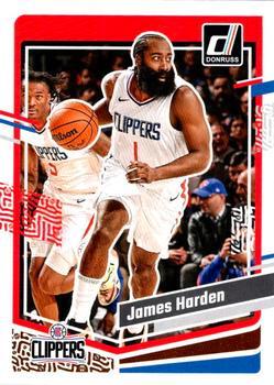 2023-24 Panini Donruss Basketball #063 James Harden