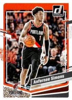 2023-24 Panini Donruss Basketball #097 Anfernee Simons