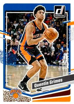 2023-24 Panini Donruss Basketball #100 Quentin Grimes