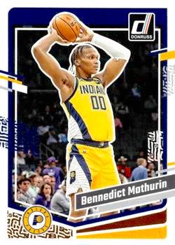 2023-24 Panini Donruss Basketball #101 Bennedict Mathurin