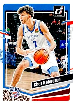 2023-24 Panini Donruss Basketball #123 Chet Holmgren