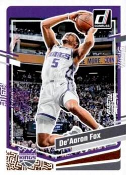 2023-24 Panini Donruss Basketball #126 DeAaron Fox