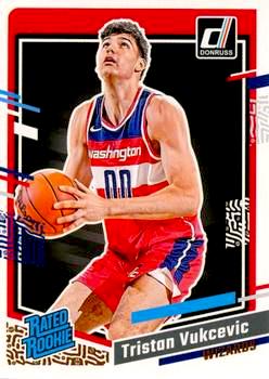 2023-24 Panini Donruss Basketball #230 Tristan Vukcevic