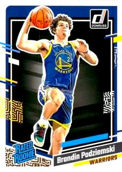 2023-24 Panini Donruss Basketball #249 Brandin Podziemski