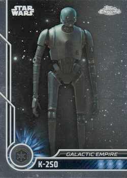 2023 Topps Chrome Star Wars #003 Alan Tudyk-K-2SO