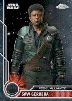 2023 Topps Chrome Star Wars #004 Forest Whitaker-Saw Gerrera