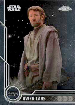 2023 Topps Chrome Star Wars #011 Joel Edgerton-Owen Lars