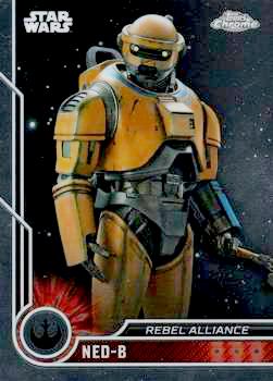 2023 Topps Chrome Star Wars #018 Dustin Ceithamer-NED-B