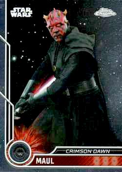 2023 Topps Chrome Star Wars #024 Sam Witwer-Maul