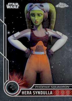 2023 Topps Chrome Star Wars #031 Vanessa Marshall-Hera Syndulla