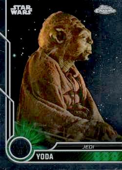 2023 Topps Chrome Star Wars #051 Deep Roy-Yoda