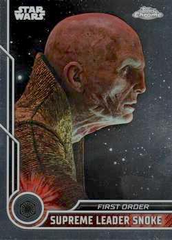 2023 Topps Chrome Star Wars #057 Andy Serkis-Supreme Leader Snoke