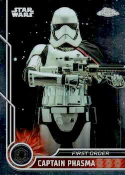 2023 Topps Chrome Star Wars #059 Gwendoline Christie-Captain Phasma