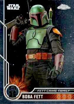 2023 Topps Chrome Star Wars #089 Temuera Morrison-Boba Fett