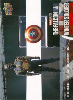 2023 Upper Deck Marvel The Falcon and The Winter Soldier #08 It Feels Like It Belongs to Someone Else