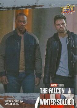 2023 Upper Deck Marvel The Falcon and The Winter Soldier #21 We Are Going to Go See Zemo