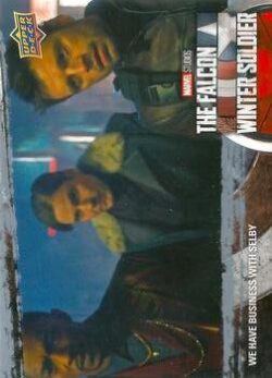 2023 Upper Deck Marvel The Falcon and The Winter Soldier #31 We Have Business with Selby