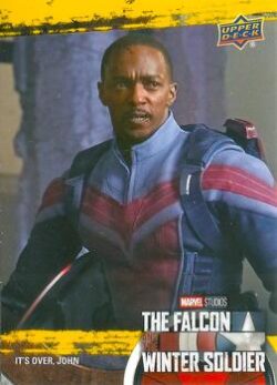 2023 Upper Deck Marvel The Falcon and The Winter Soldier #61 Yellow It Is Over John