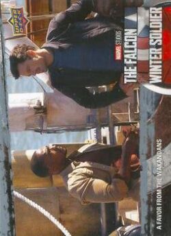 2023 Upper Deck Marvel The Falcon and The Winter Soldier #68 A Favor From The Wakandans