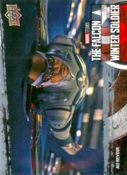 2023 Upper Deck Marvel The Falcon and The Winter Soldier #77 Au Revoir