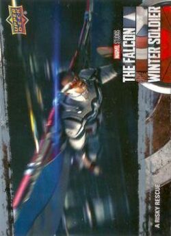 2023 Upper Deck Marvel The Falcon and The Winter Soldier #78 A Risky Rescue