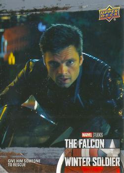 2023 Upper Deck Marvel The Falcon and The Winter Soldier #79 Give Him Someone to Rescue