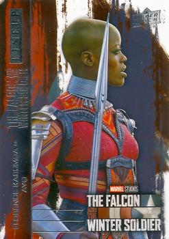 2023 Upper Deck Marvel The Falcon and The Winter Soldier #LU-10 Lineup Florence Kasumba as Ayo