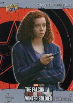 2023 Upper Deck Marvel The Falcon and The Winter Soldier #P-5 Character Profiles Erin Kellyman as Karli Morgenthau