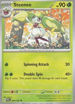 2023 Pokemon Scarlet and Violet-Paradox-Rift #PAR009-182 Steenee