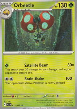 2023 Pokemon Scarlet and Violet-Paradox-Rift #PAR012-182 Orbeetle