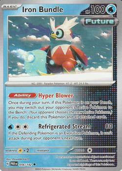 2023 Pokemon Scarlet and Violet-Paradox-Rift #PAR056-182 Iron Bundle